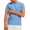 Fred Perry - Taped Ringer T-Shirt - Sky