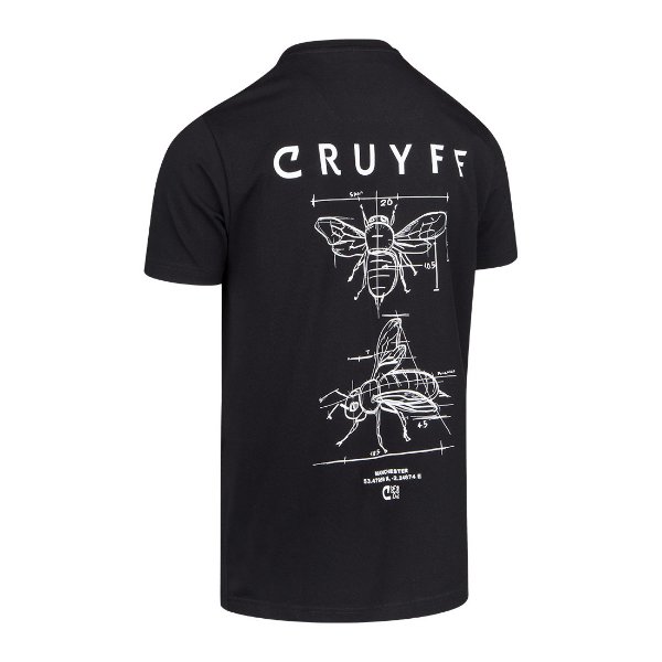 Cruyff - City Pack Manchester T-Shirt - Zwart 