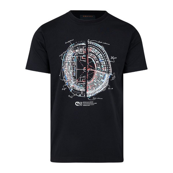Cruyff - Stadium T-Shirt - Zwart