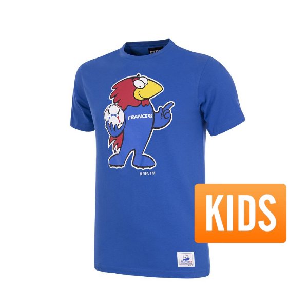 France 1998 World Cup Mascot Kids T-Shirt