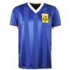 Argentina Retro Football Away Shirt W.C. 1986 + Maradona 10 - Kids