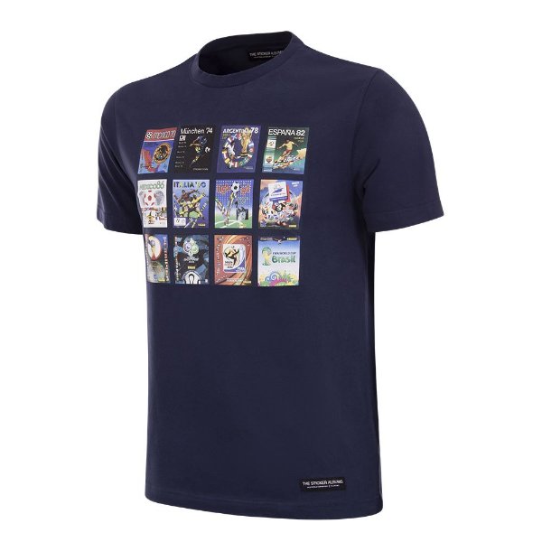 COPA Football - Panini FIFA World Cup Collage T-Shirt - Navy