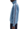 Fred Perry - Contrast Tape Track Jacket - Ash Blue/ Navy