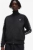 Fred Perry Taped Training Jacket - Black