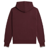 Fred Perry - Hooded Zip-Through Sweatshirt - Oxblood