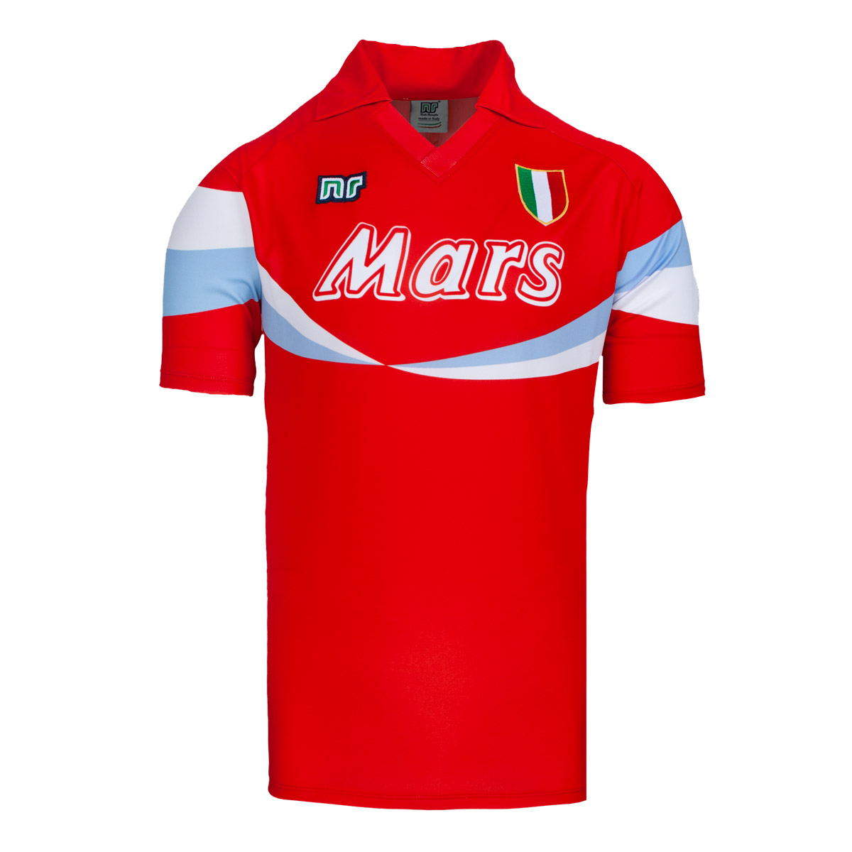 NR Nicola Raccuglia - Ufficiale Replica Maglia vintage Napoli Buitoni  Maradona 1987-1988 + Numero 10