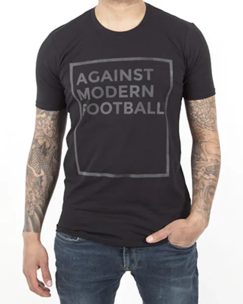 Duo Central - Against Modern Football T-Shirt - Black