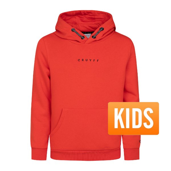 Immagine di Cruyff Sports - Felpa con Cappuccio Joaquim - Rosso - Bambini