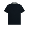 Fred Perry - Twin Tipped Poloshirt - Navy/ Snow White/ Seagrass