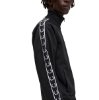 Fred Perry - Taped Trainingsjack - Zwart/Zwart