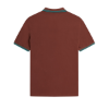 Fred Perry - Twin Tipped Poloshirt - Whisky Brown/ Deep Mint
