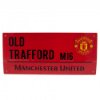 Manchester United FC Street Sign