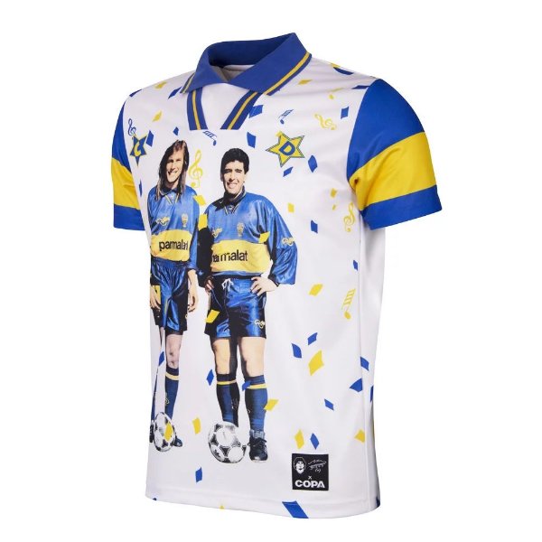 Boca Juniors Maradona Bootleg Football Shirt