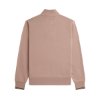 Fred Perry - Half Zip Sweatshirt - Dark Pink