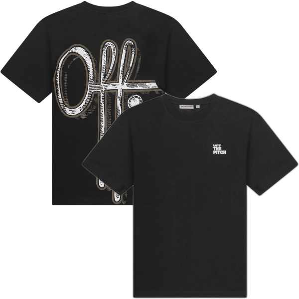 Immagine di Off The Pitch - T-Shirt Regular Fit Landscape - Nero