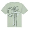 Off The Pitch - Landscape Regular Fit T-Shirt - Mint