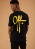 Immagine di Off The Pitch - T-Shirt Full Stop - Nero/ Giallo