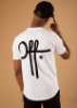 Immagine di Off The Pitch - T-Shirt Full Stop - Bianco
