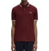 Immagine di Fred Perry -  Polo Twin Tipped - Oxblood/ Ecru