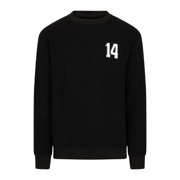 Cruyff Boucle Crew Neck Sweater - Black
