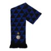 FC Internazionale All Over Pattern Scarf - Black/ Blue