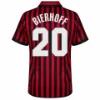 Immagine di Maglia da calcio retrò del centenario dell’AC Milan 2000 + Bierhoff 20