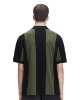 Fred Perry x Meyba - Cut N Sew Polo - Zwart/ Groen